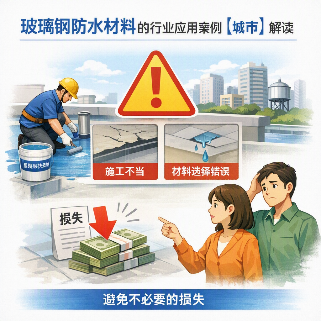 玻璃钢防水材料的行业应用案例，临沧解读