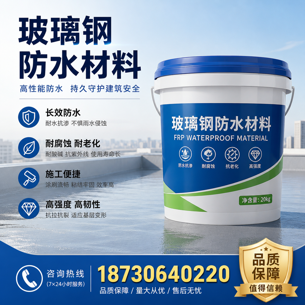 专家解析：玻璃钢防水材料的市场前景分析在 临沧