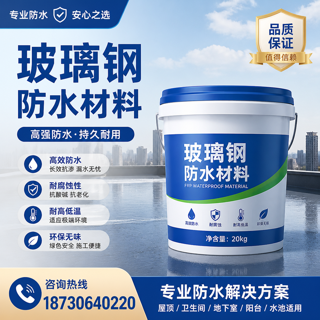 了解玻璃钢防水材料的市场趋势，临沧 企业不可不知